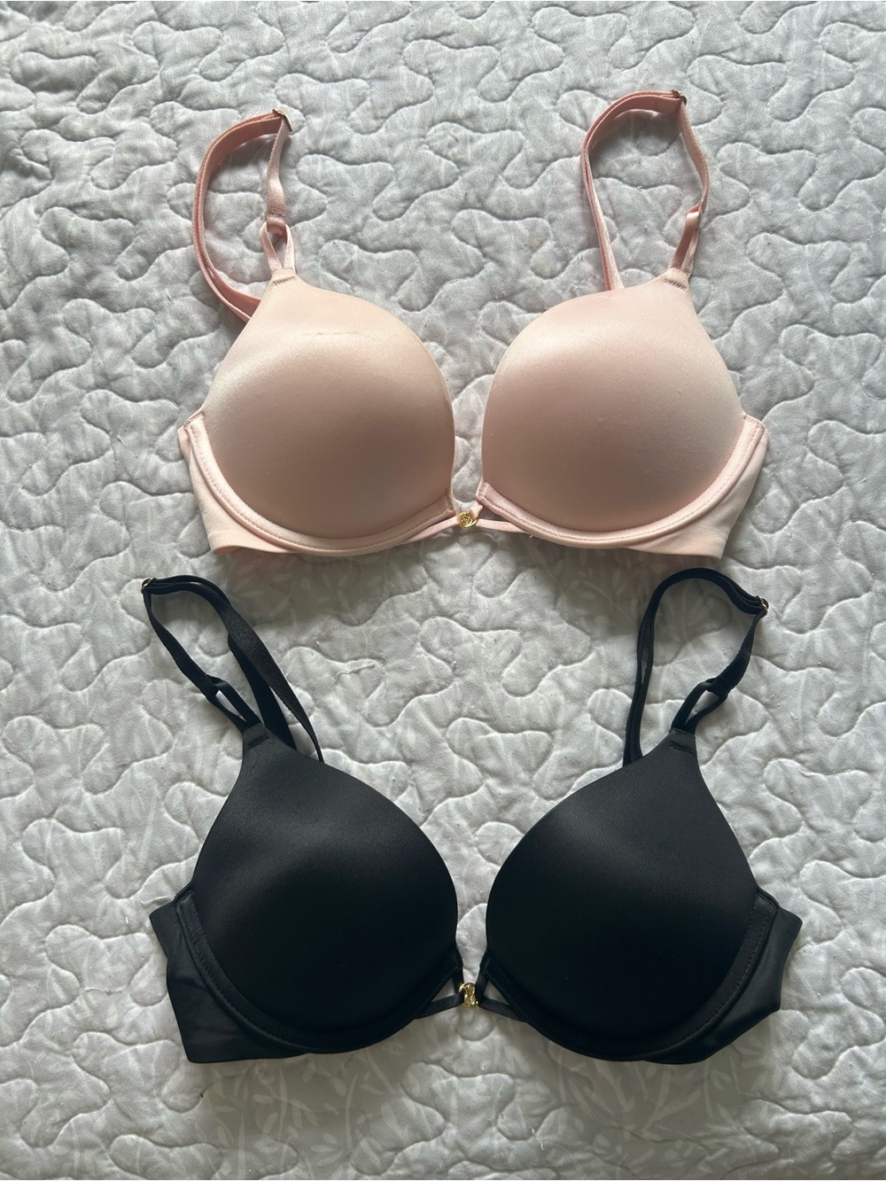 Women’s Light Pink & Black Bombshell bra pack